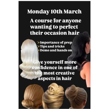 Osmo Course- Occasion Hair